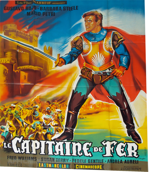 affiche du film Le Capitaine de fer