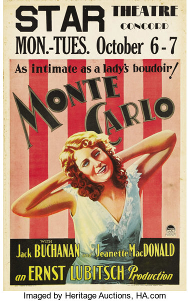 affiche du film Monte-Carlo
