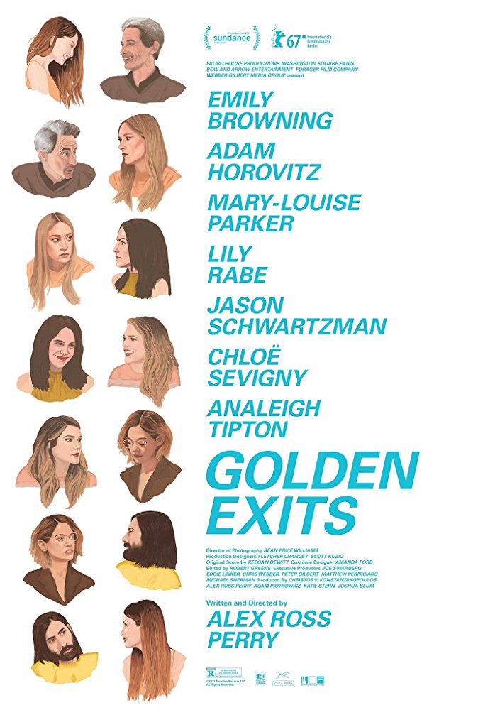 affiche du film Golden Exits