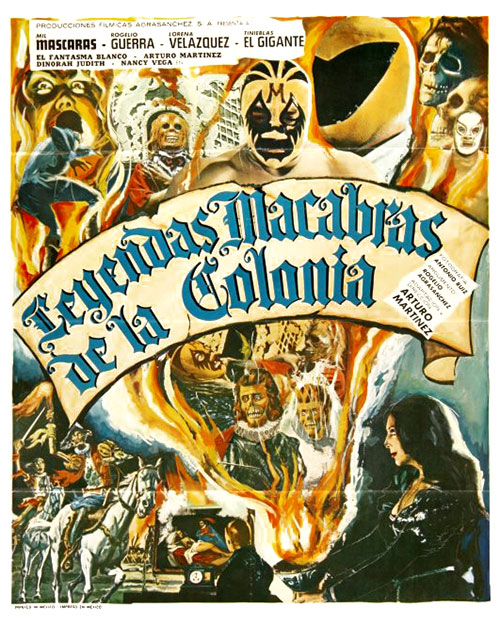 affiche du film Leyendas macabras de la colonia