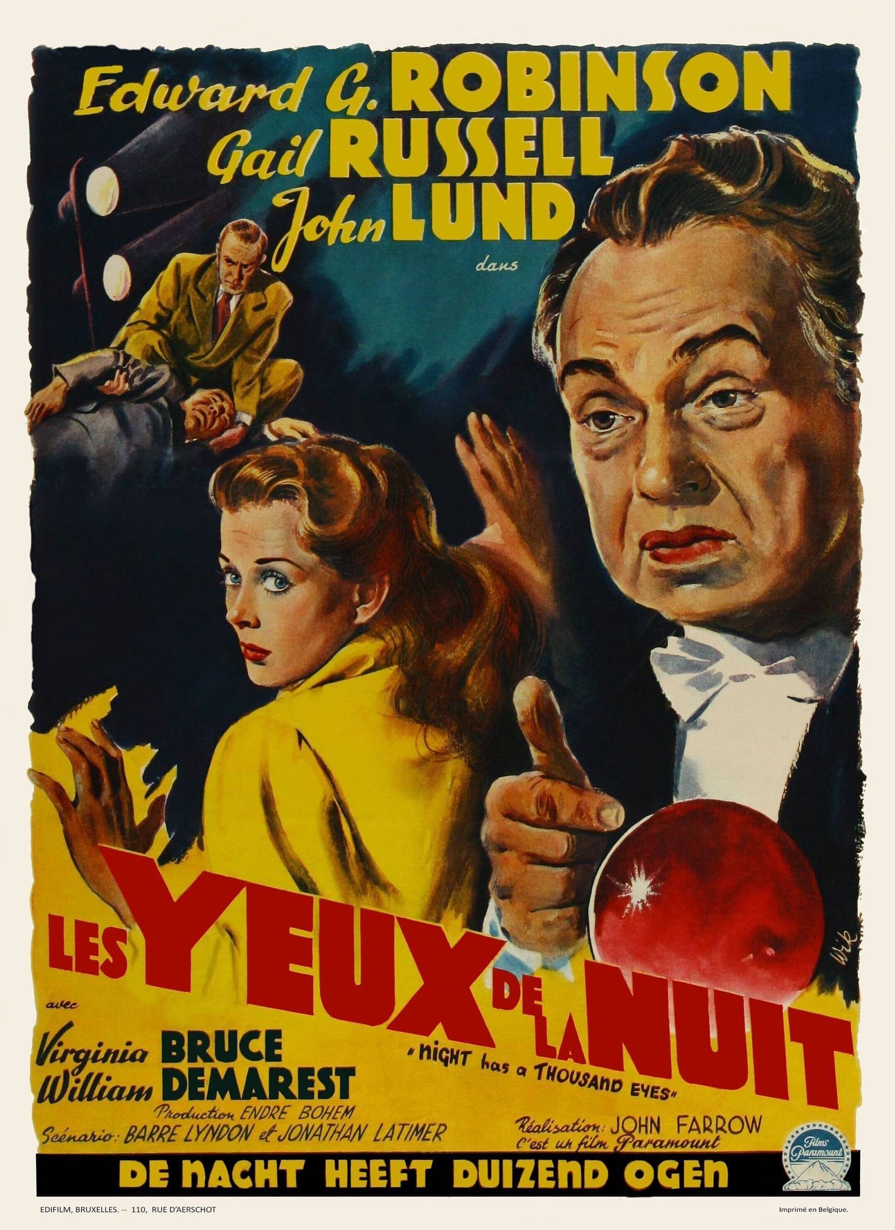 affiche du film Les Yeux de la nuit