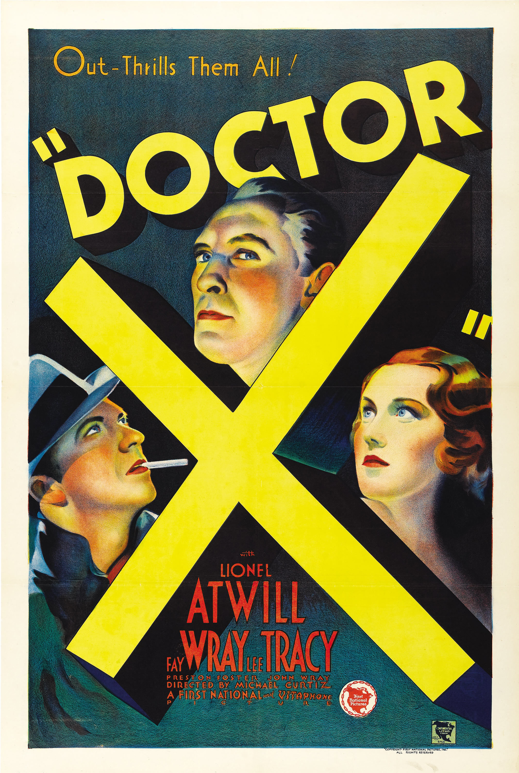 affiche du film Docteur X