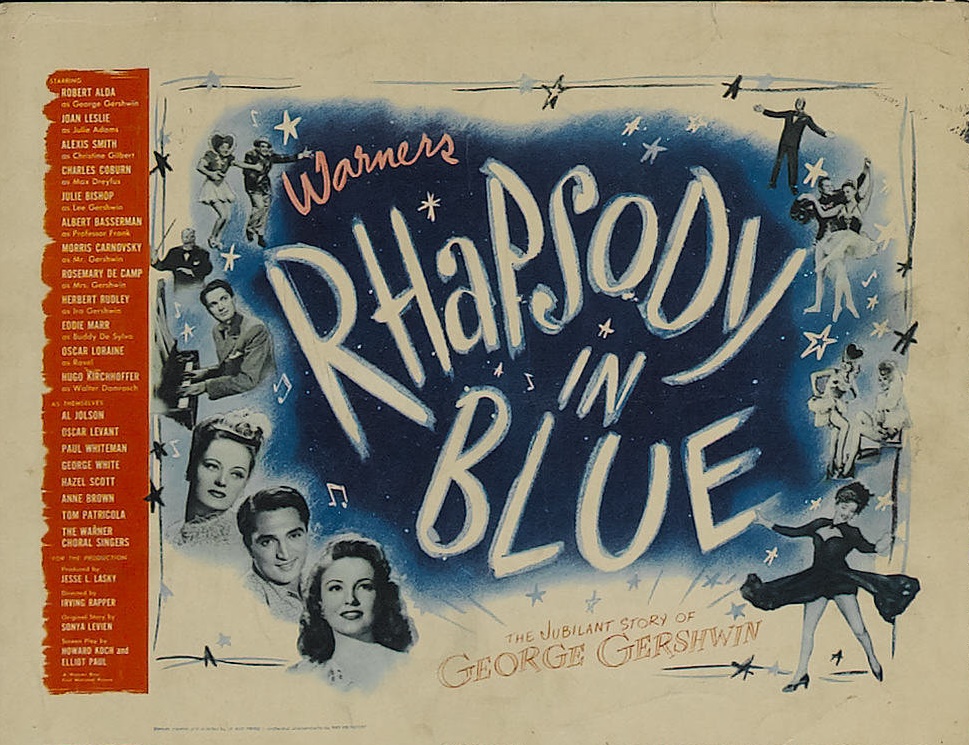 affiche du film Rhapsodie en bleu