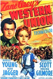 affiche du film Les pionniers de la Western Union