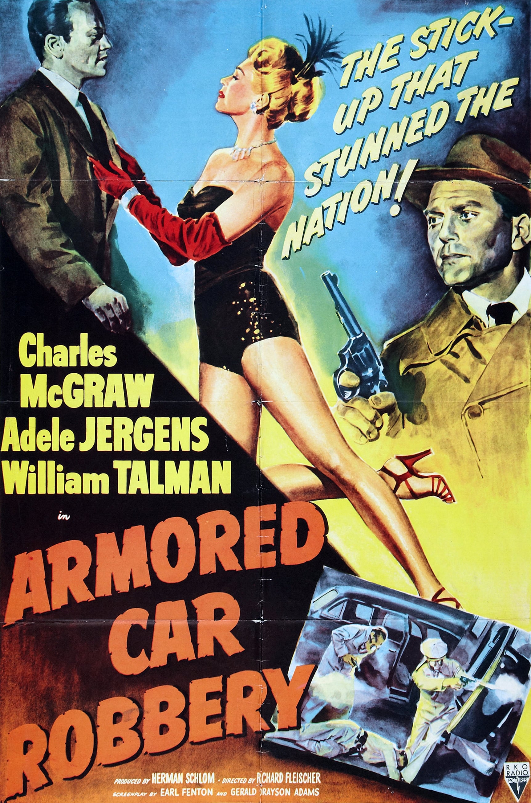 affiche du film Armored Car Robbery