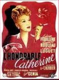 affiche du film L'Honorable Catherine