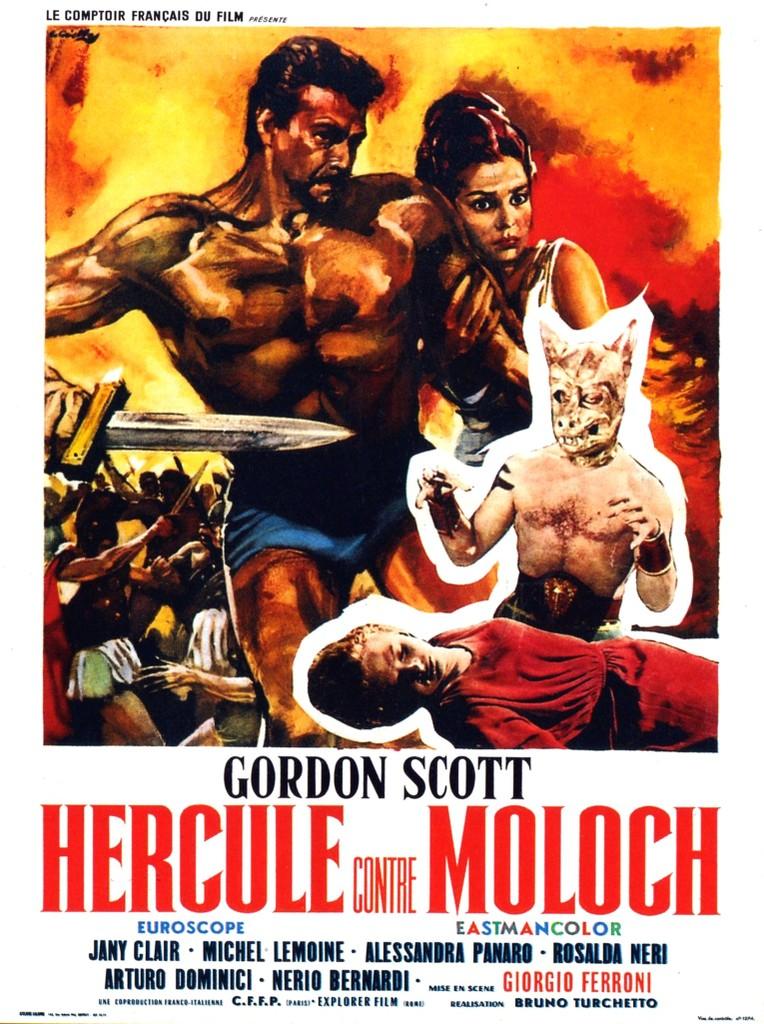 affiche du film Hercule contre Moloch
