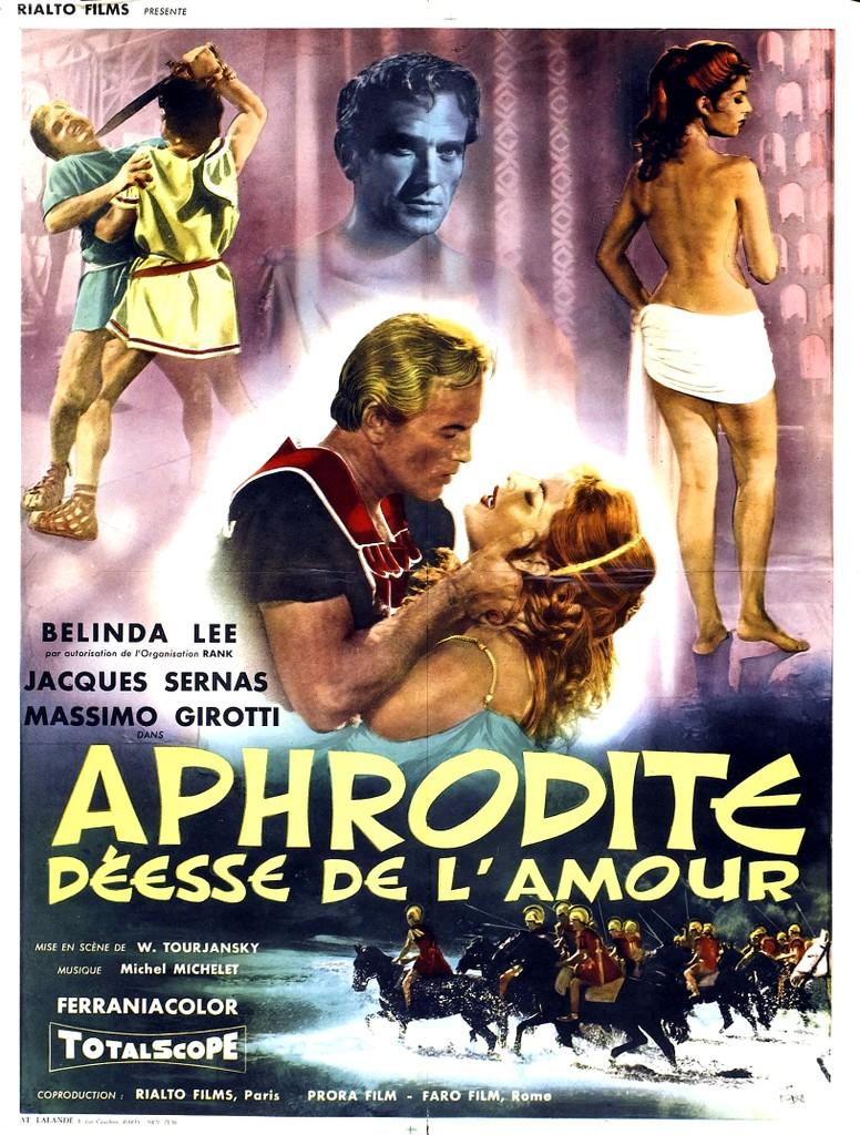 affiche du film Aphrodite, déesse de l'amour