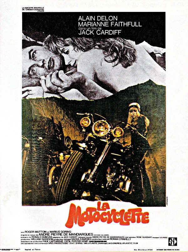 affiche du film La Motocyclette