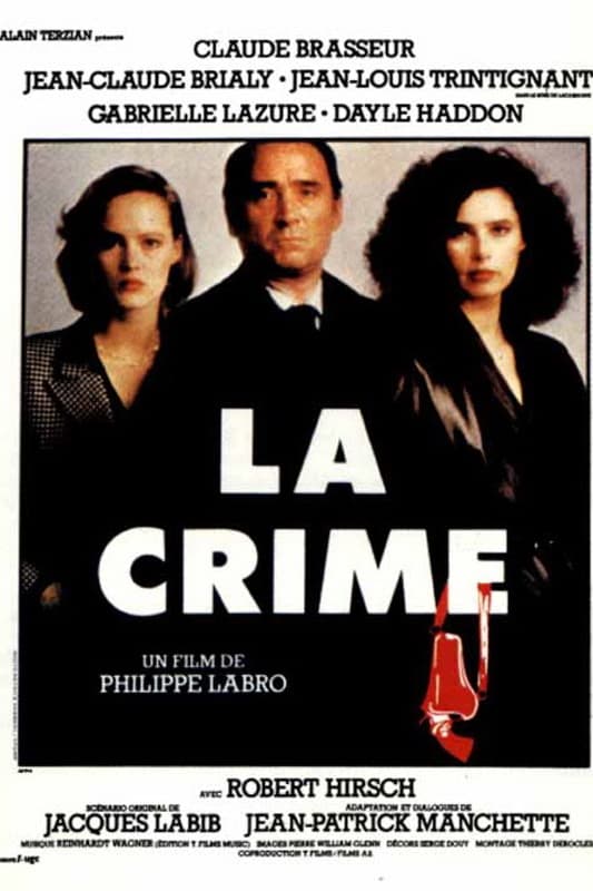 affiche du film La Crime