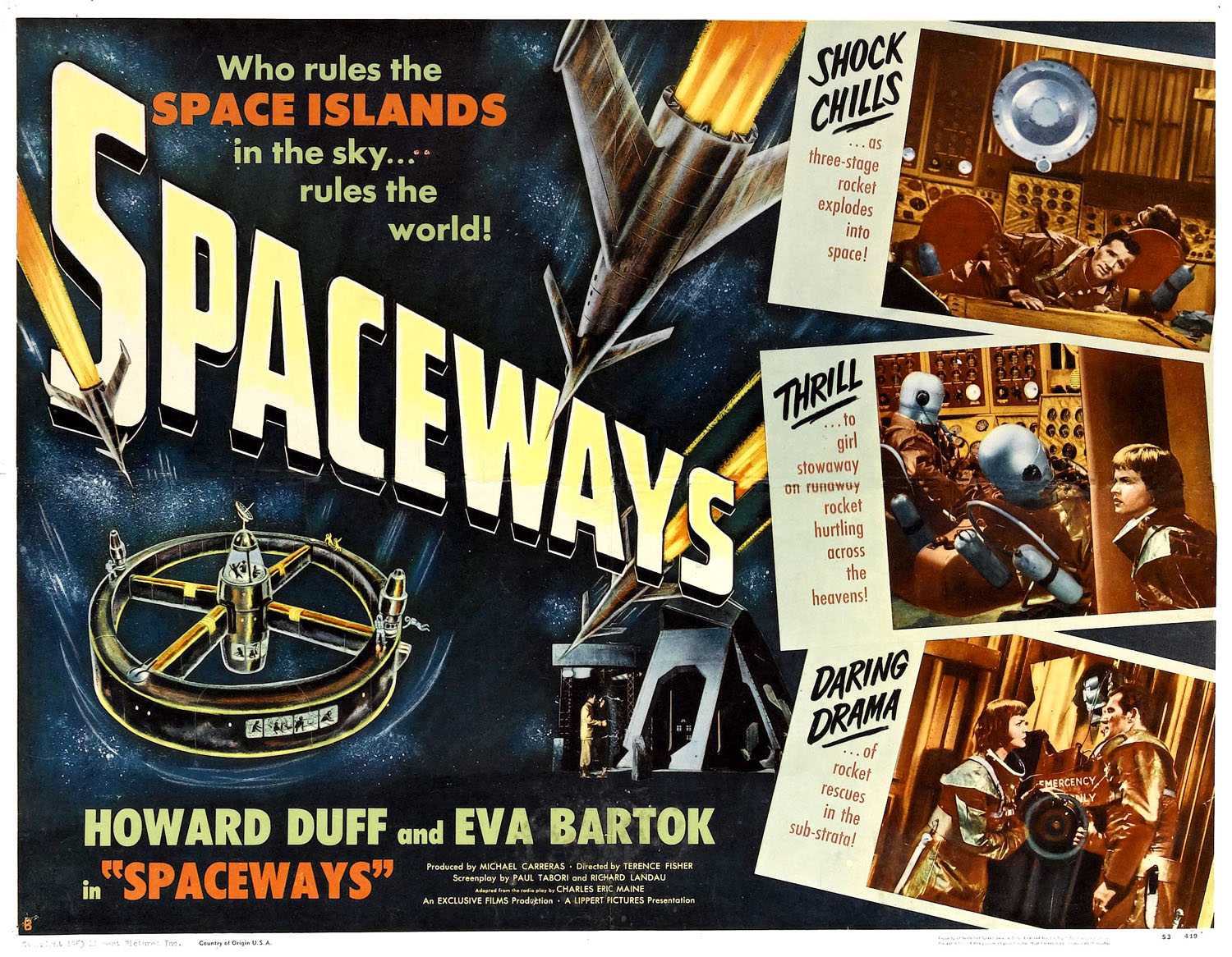 affiche du film Spaceways
