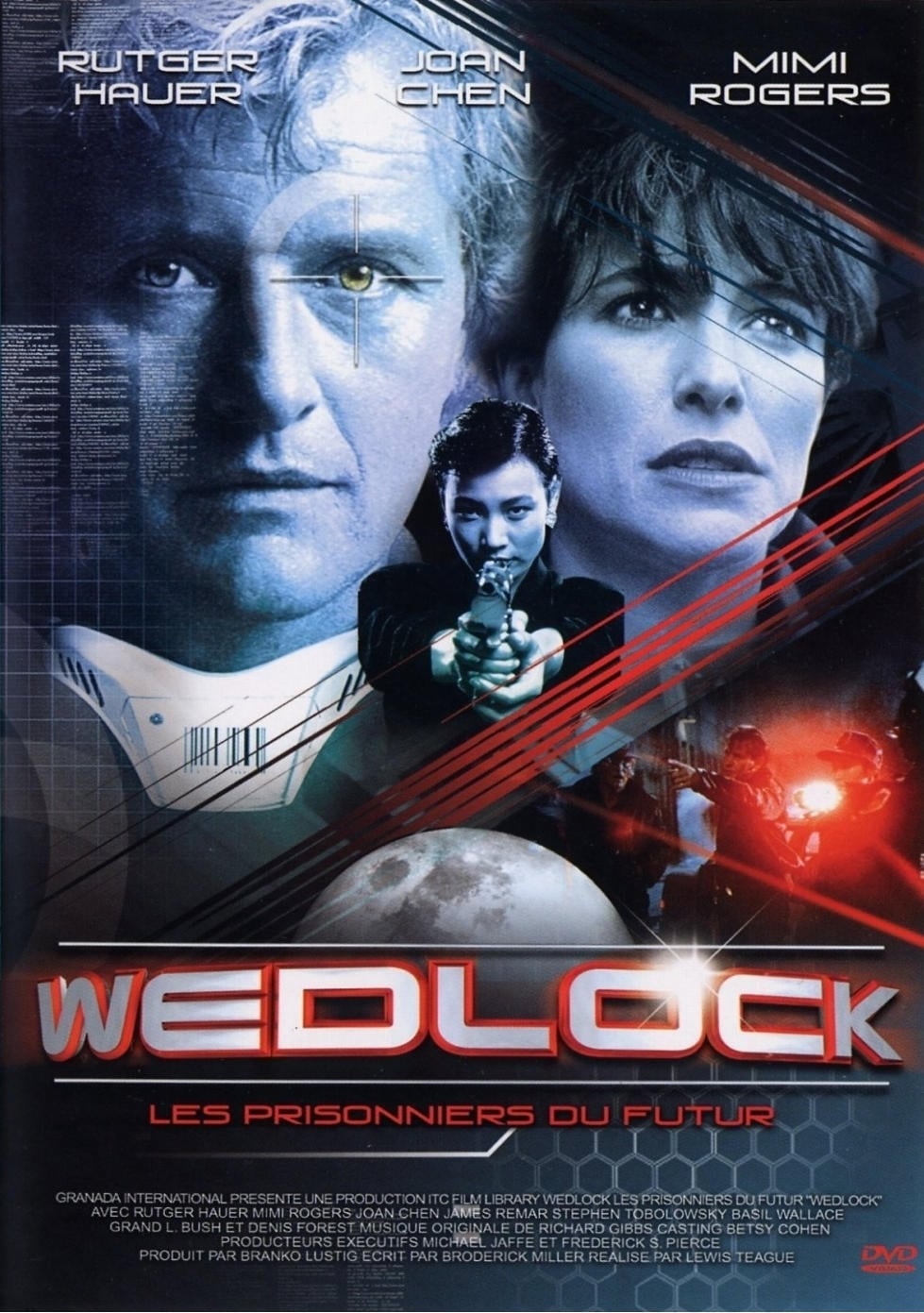 affiche du film Wedlock - Les Prisonniers du futur