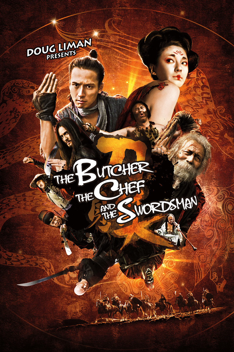 affiche du film The Butcher, the Chef and the Swordsman