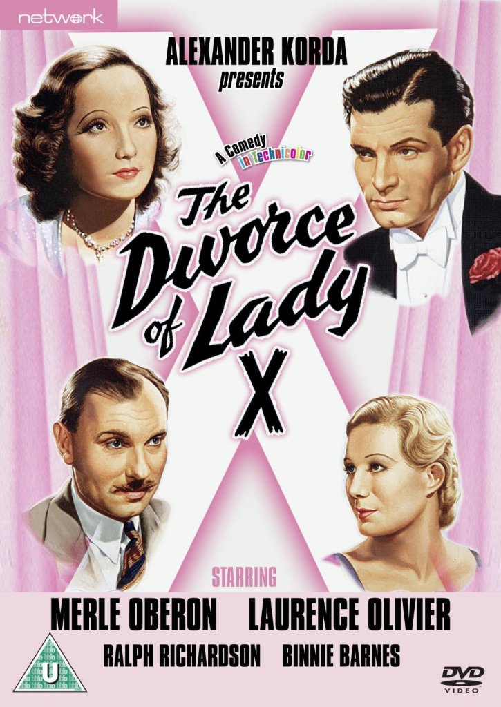 affiche du film Le divorce de Lady X