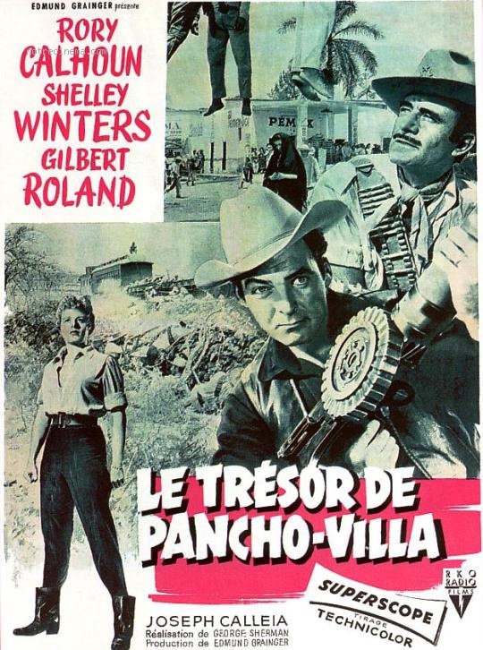 affiche du film Le Trésor de Pancho Villa