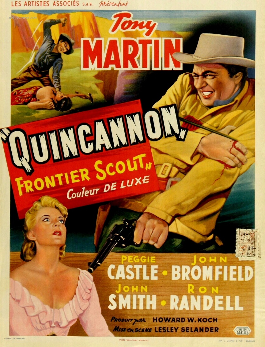 affiche du film Quincannon, Frontier Scout