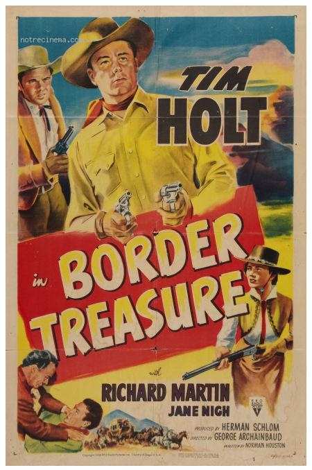 affiche du film Border Treasure