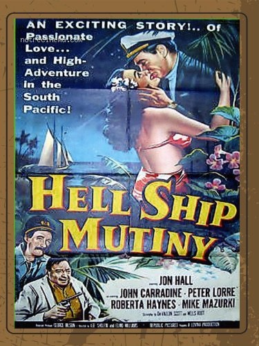 affiche du film Hell Ship Mutiny