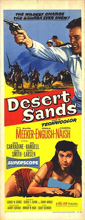 affiche du film Desert Sands