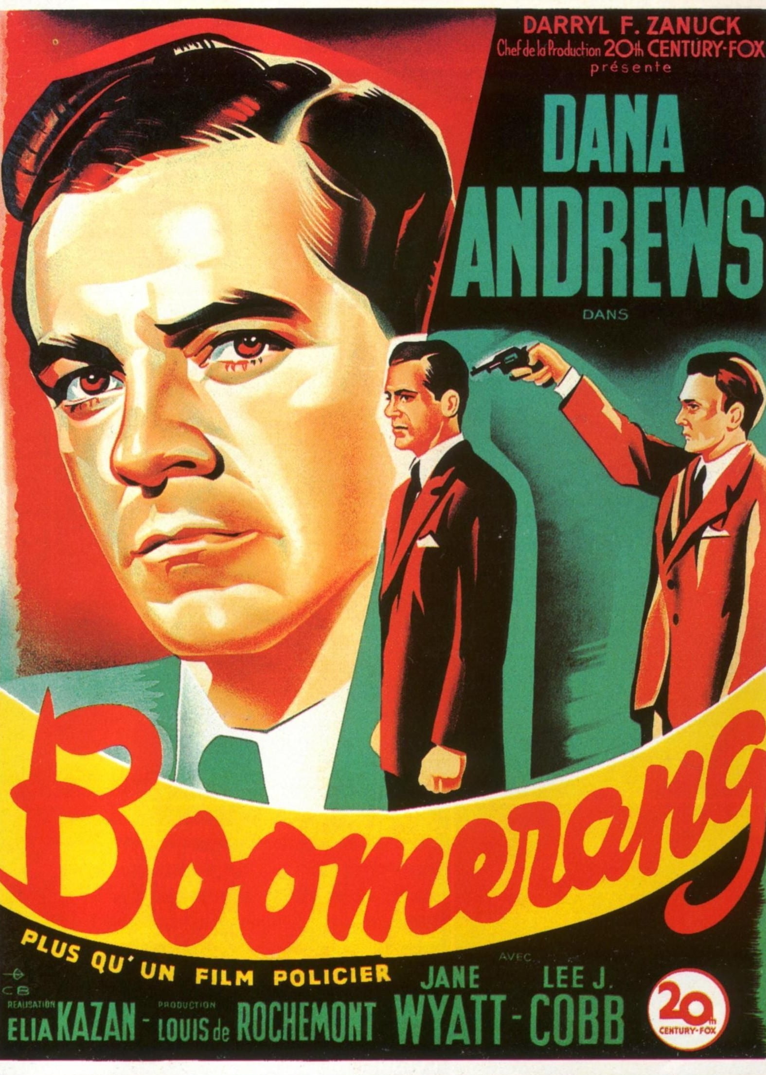 affiche du film Boomerang !