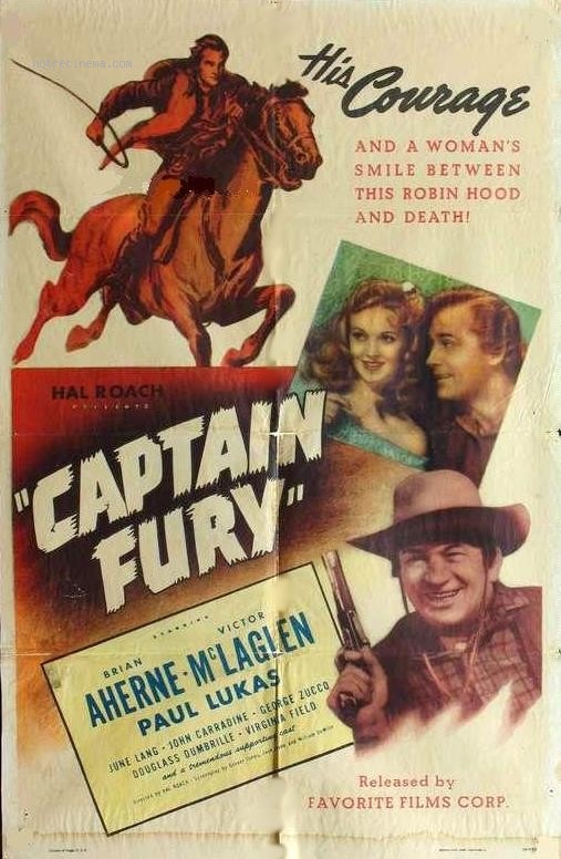 affiche du film Capitaine Furie
