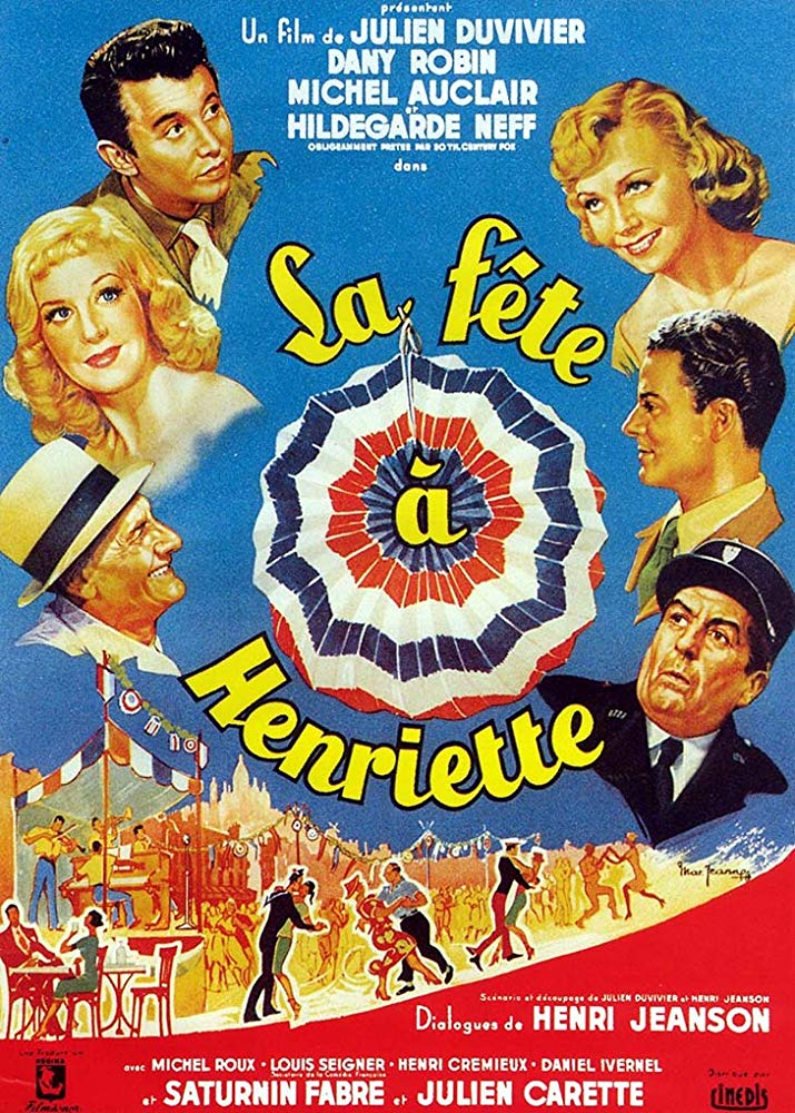 affiche du film La Fête à Henriette