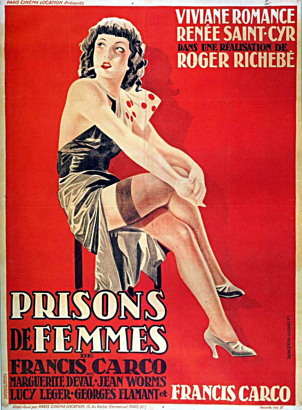 affiche du film Prisons de femmes