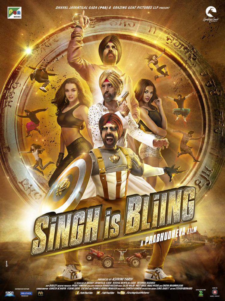 affiche du film Singh Is Bling