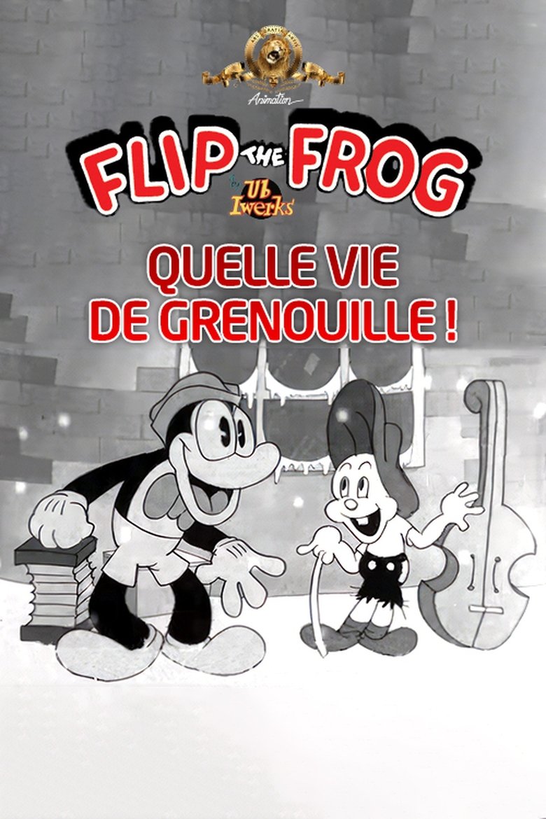 affiche du film Quelle vie de grenouille
