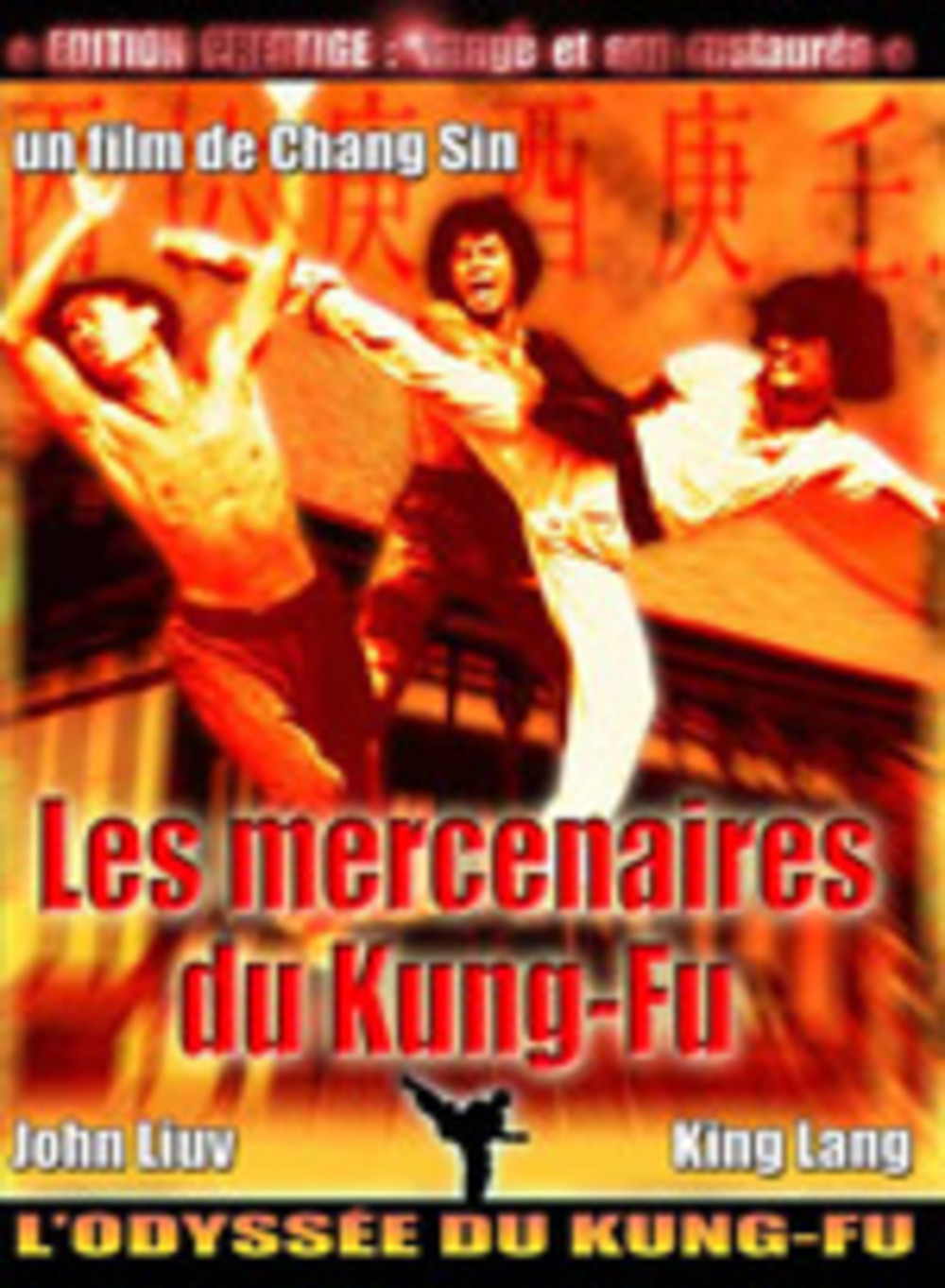 affiche du film Les Mercenaires du kung fu
