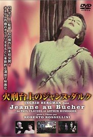 affiche du film Jeanne d'Arc au bûcher
