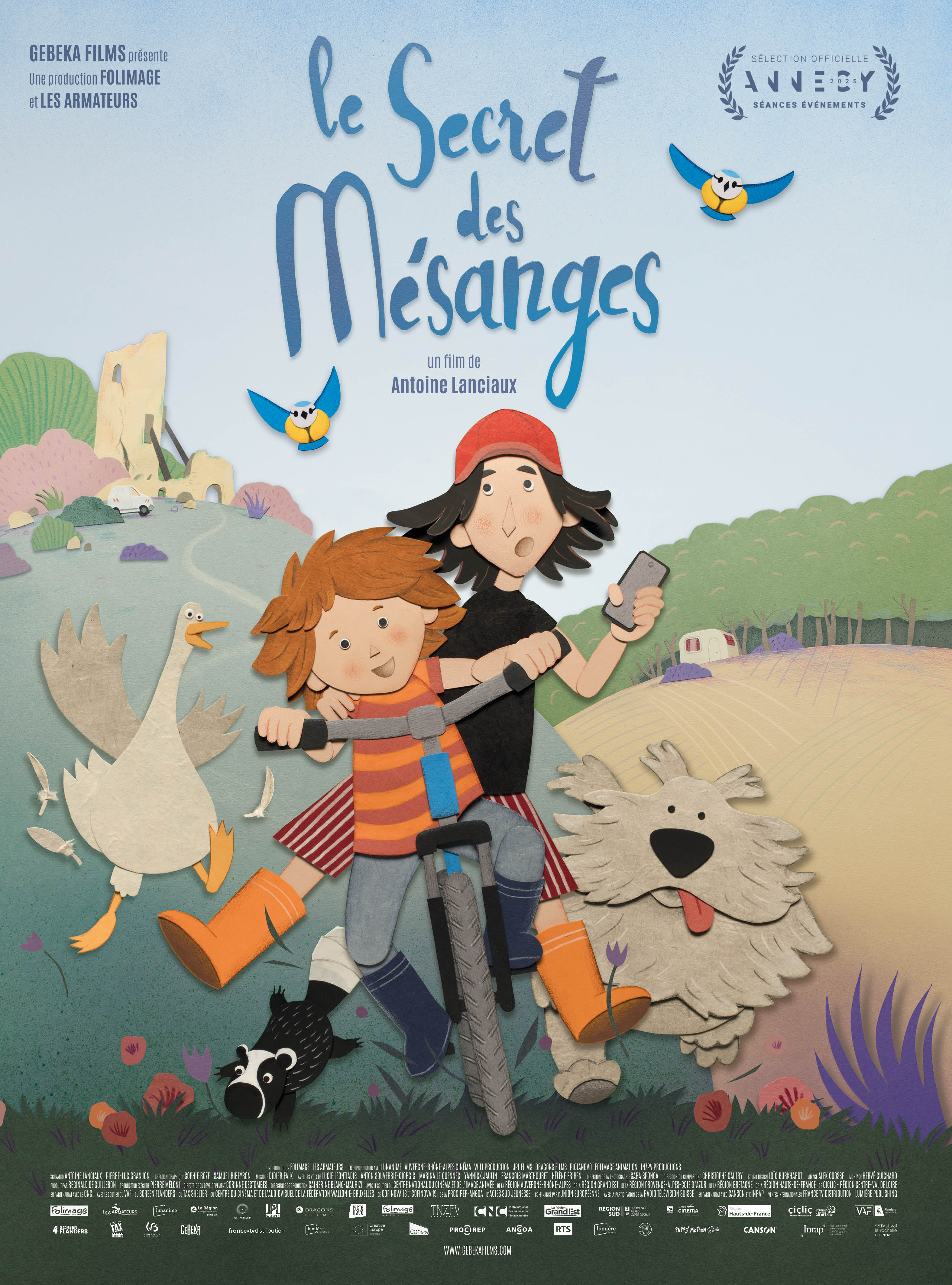 affiche du film Le Secret des mésanges