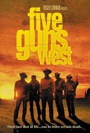 affiche du film Cinq fusils à l'ouest