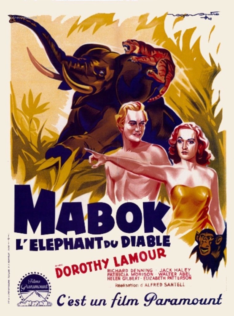 affiche du film Mabok, l'éléphant du diable