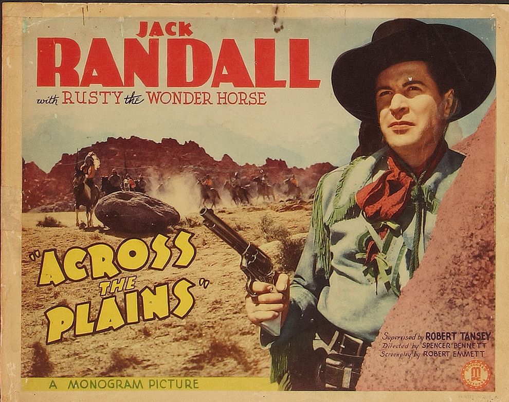 affiche du film Across the Plains