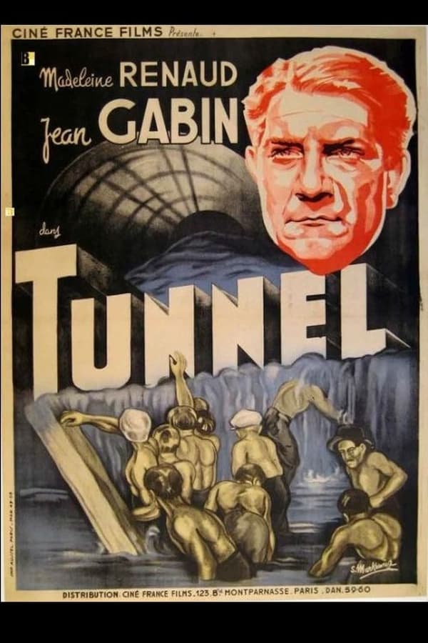 affiche du film Le Tunnel