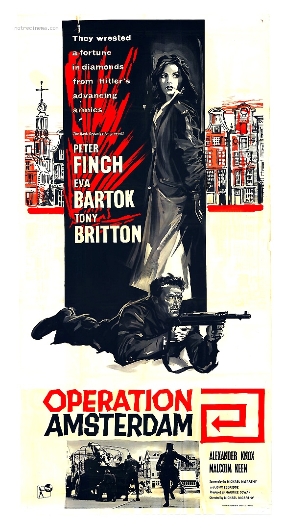 affiche du film Opération Amsterdam