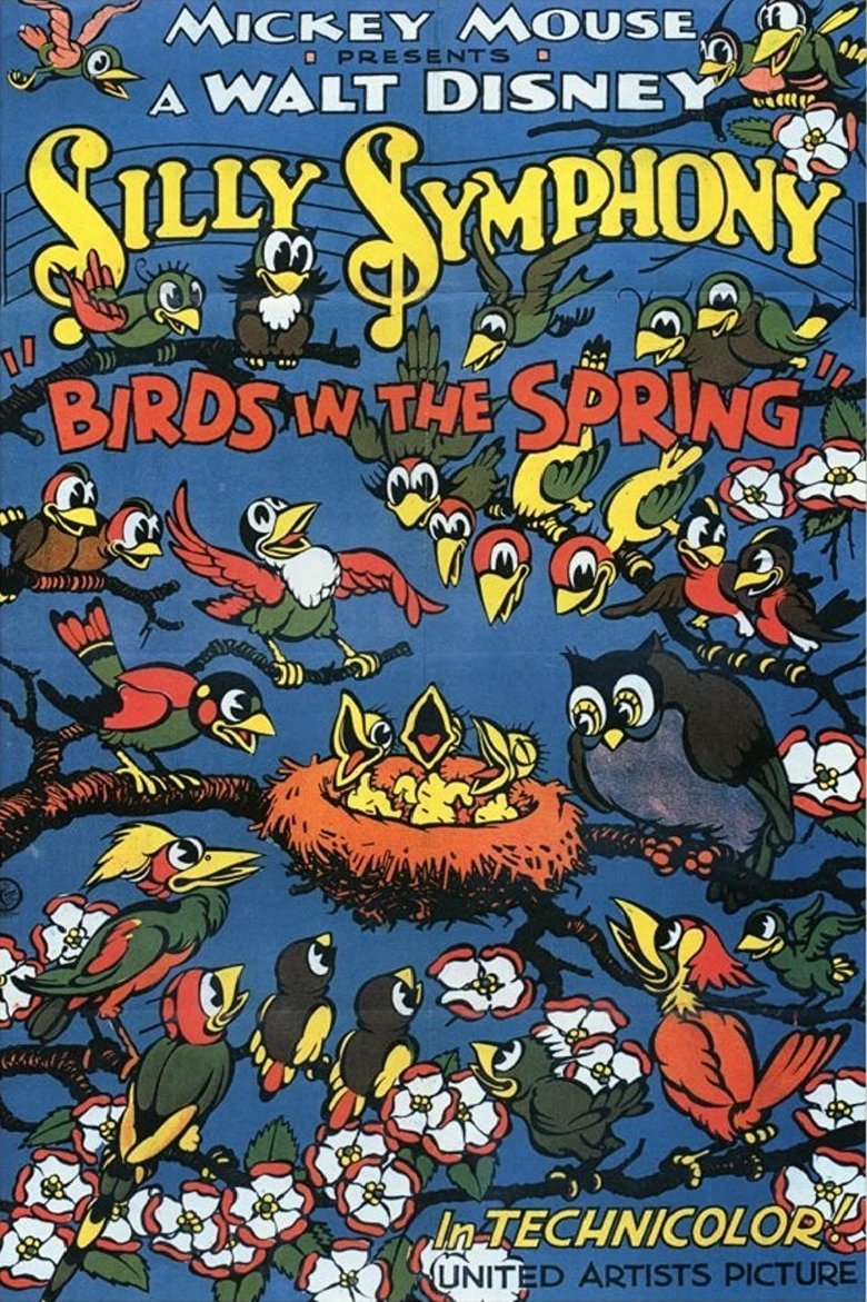 affiche du film Oiseaux au printemps