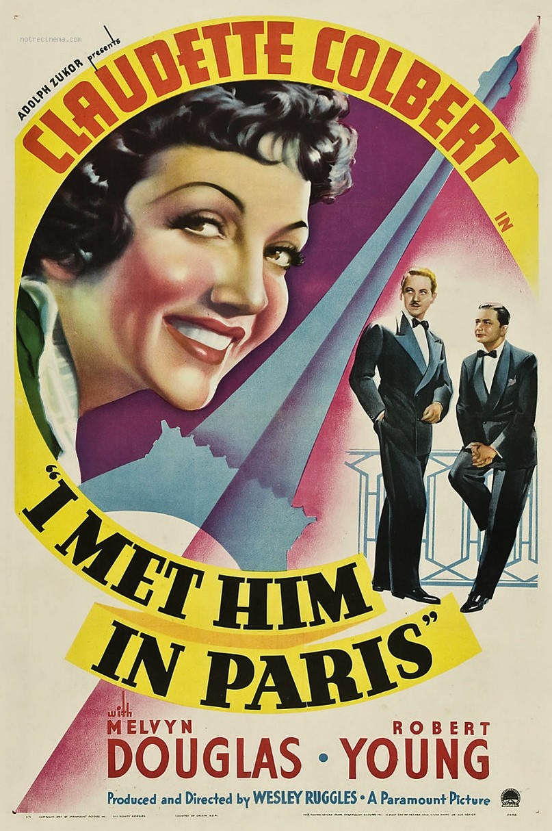 affiche du film À Paris tous les trois