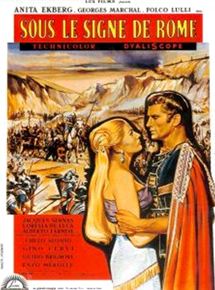 affiche du film Sous le signe de Rome