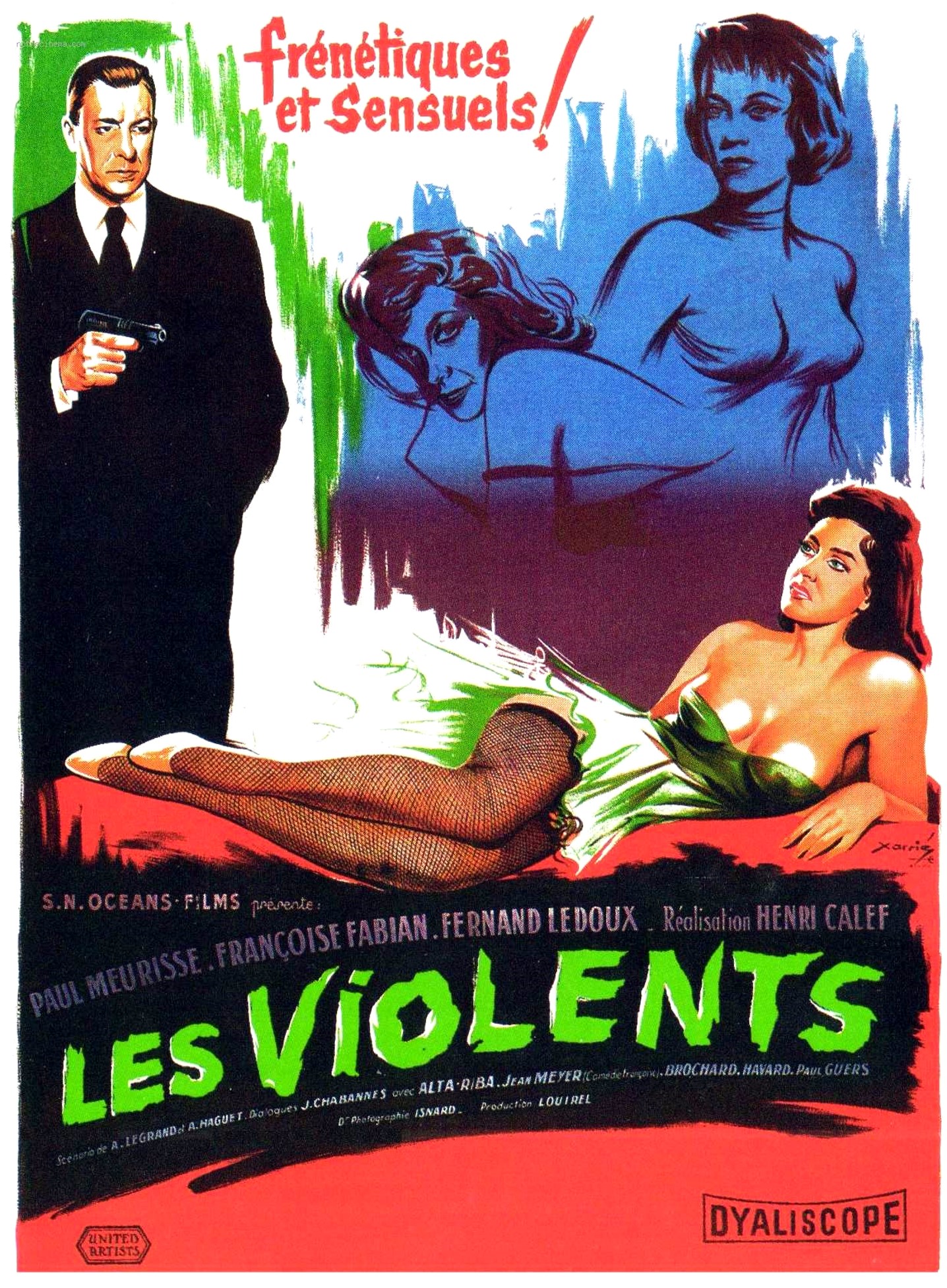 affiche du film Les Violents