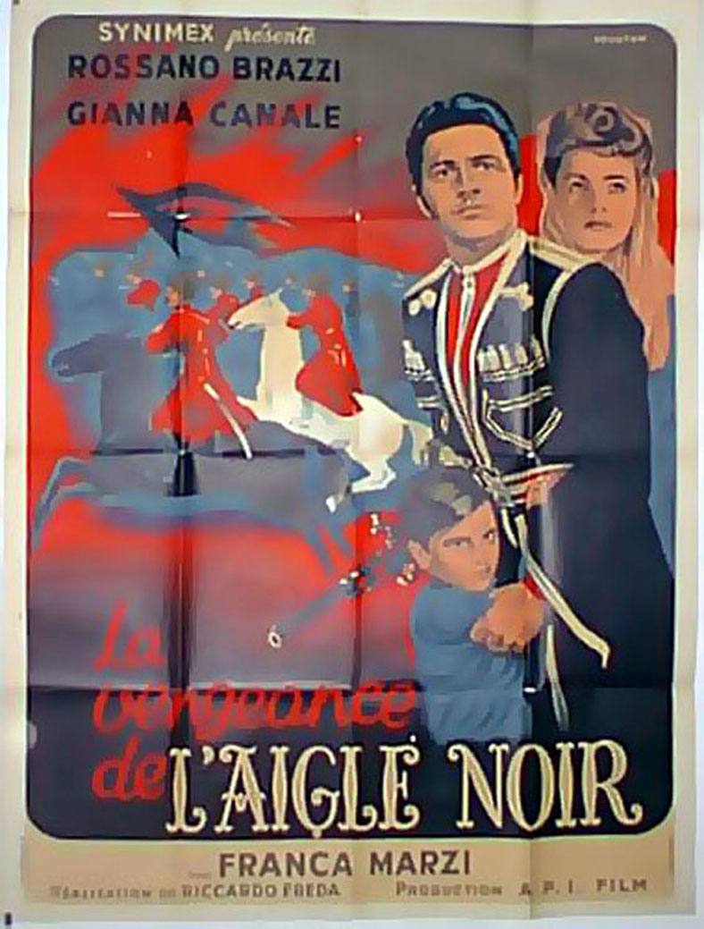 affiche du film La Vengeance de l'Aigle noir