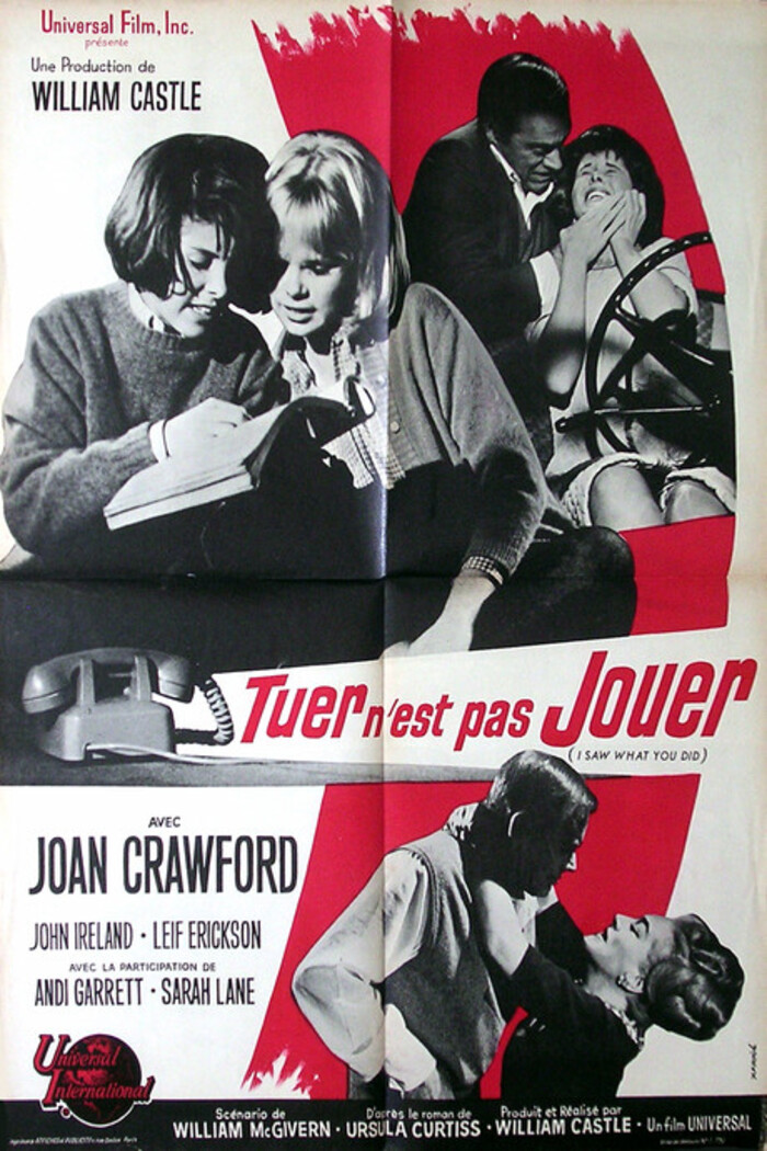 affiche du film Tuer n'est pas jouer