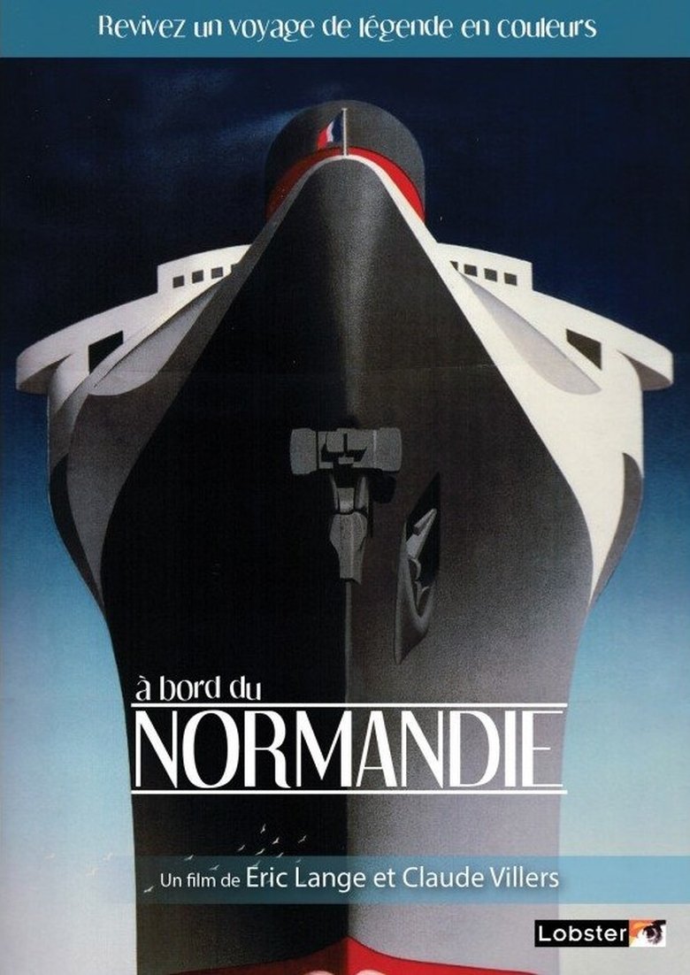 affiche du film À bord du Normandie
