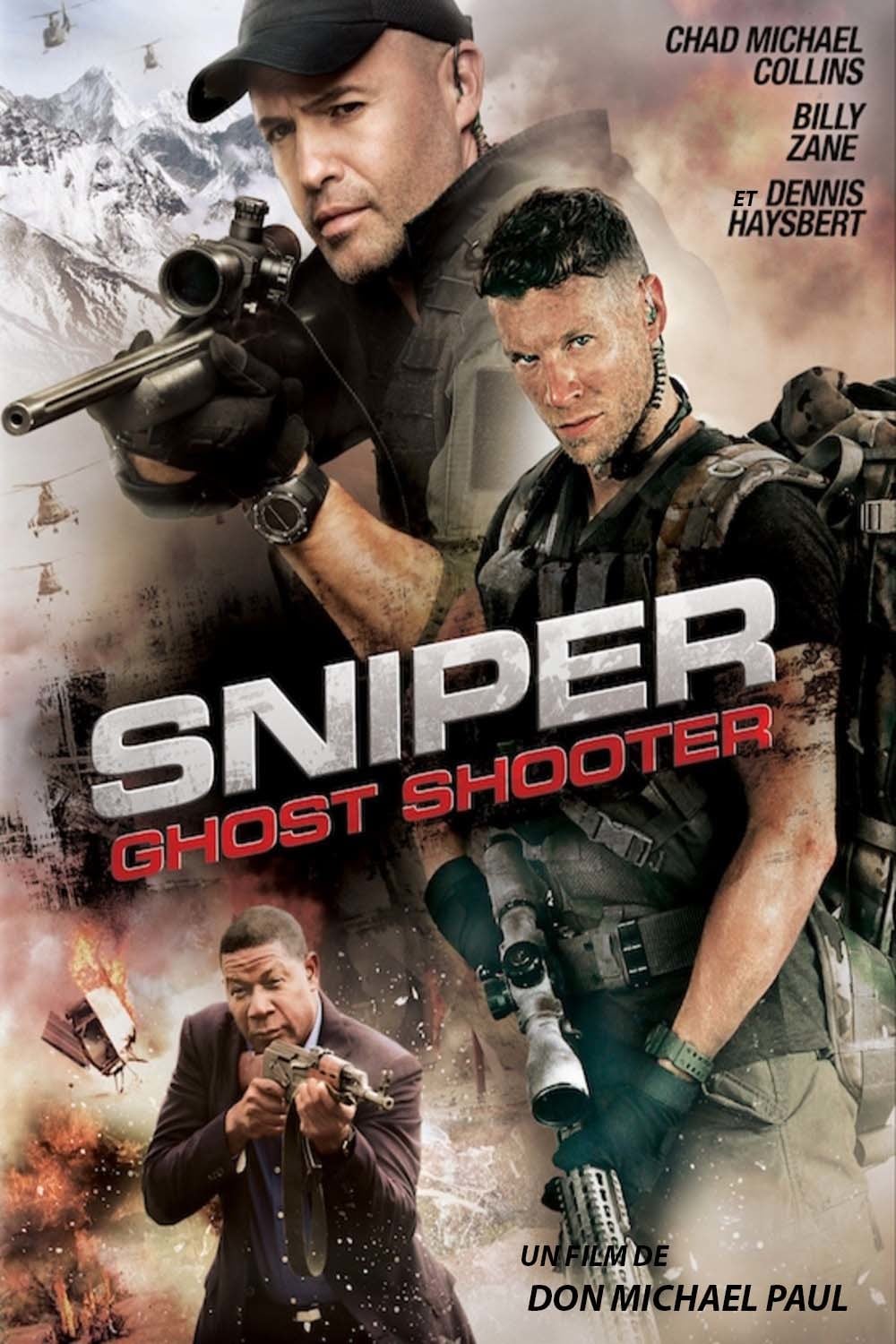 affiche du film Sniper ghost shooter