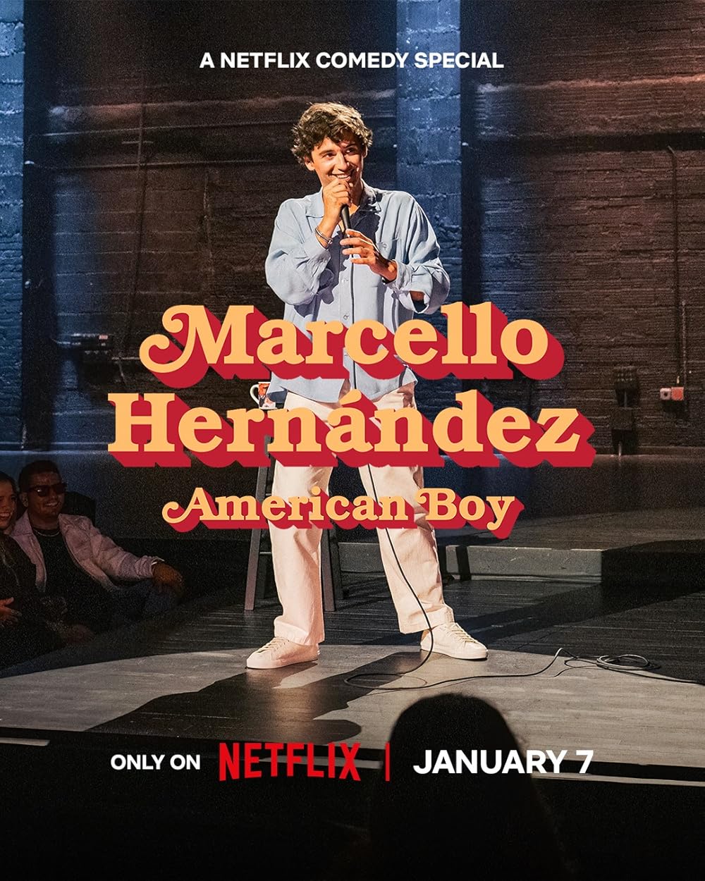 affiche du film Marcello Hernandez: American Boy