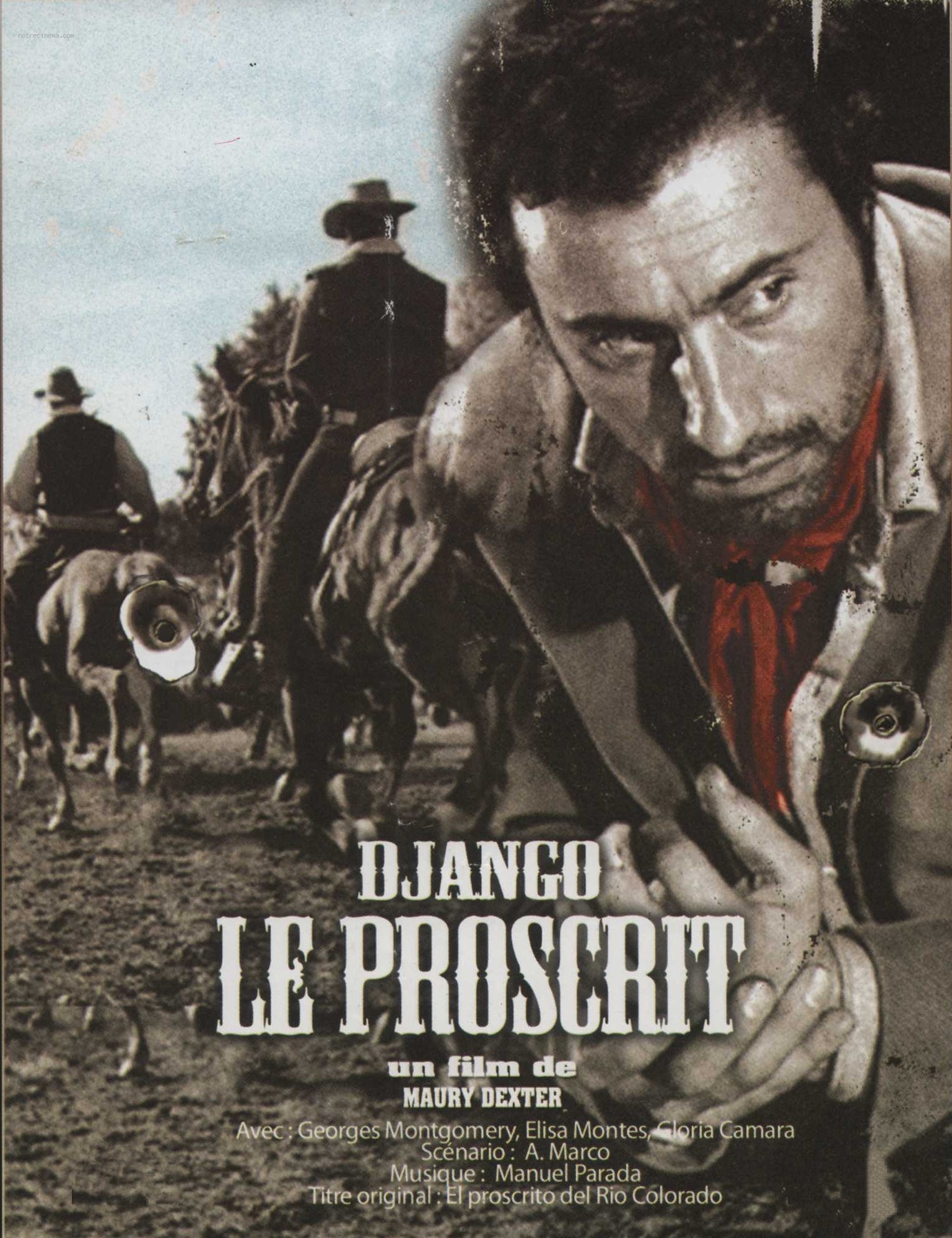 affiche du film Django le proscrit