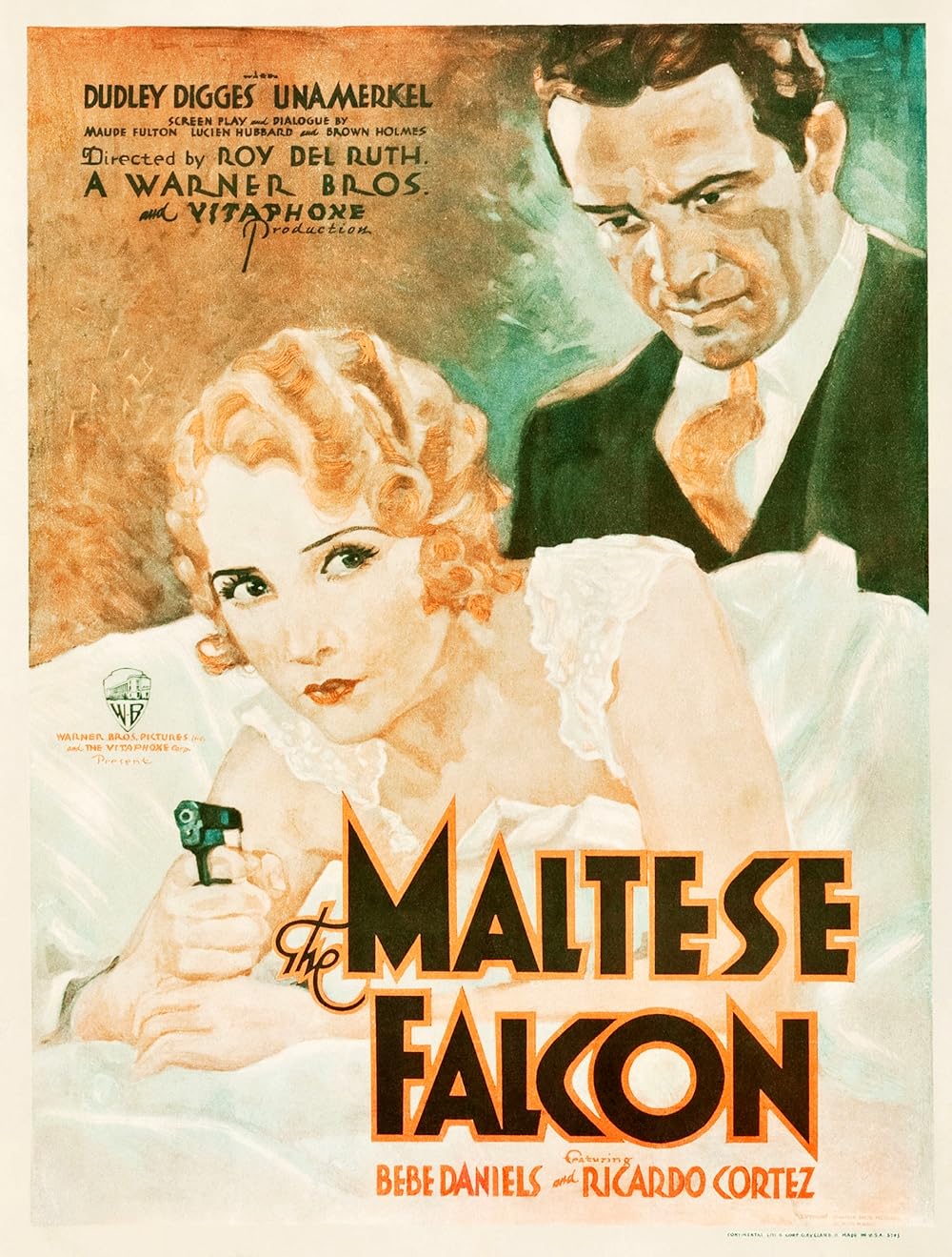 affiche du film Le faucon maltais