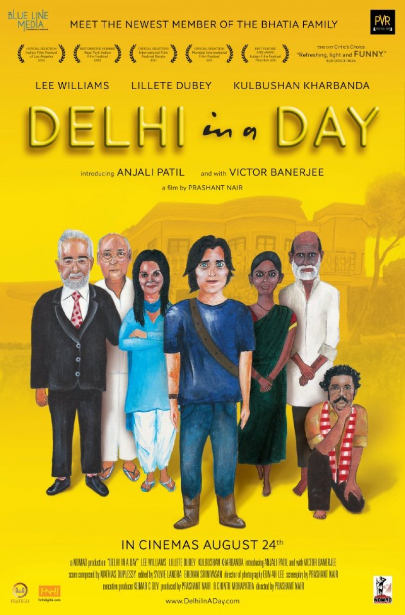 affiche du film Delhi in a Day