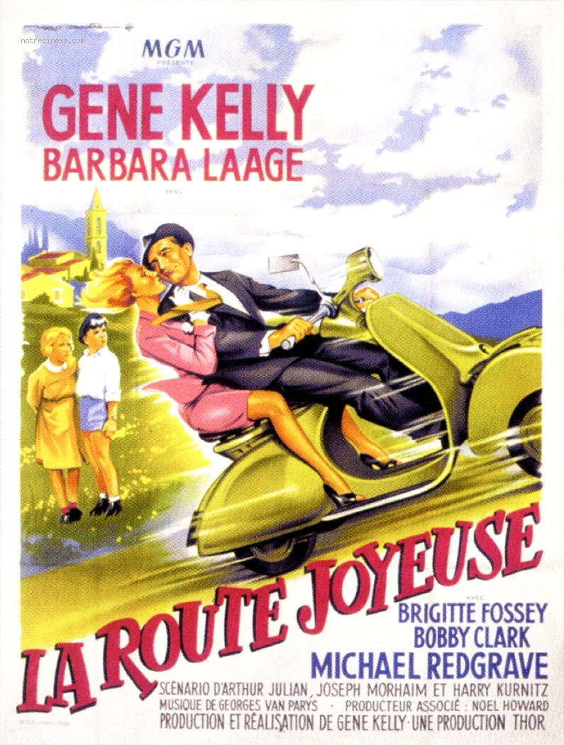 affiche du film La Route joyeuse